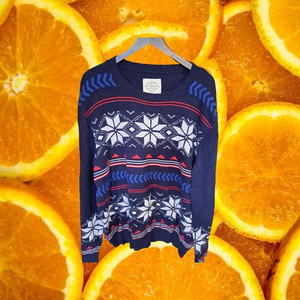 St‎ Johns Bay Snowflake Sweater Size XL